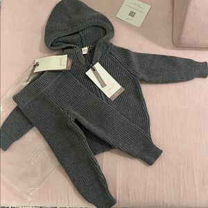 Goumi Kids Knit Sweater Set